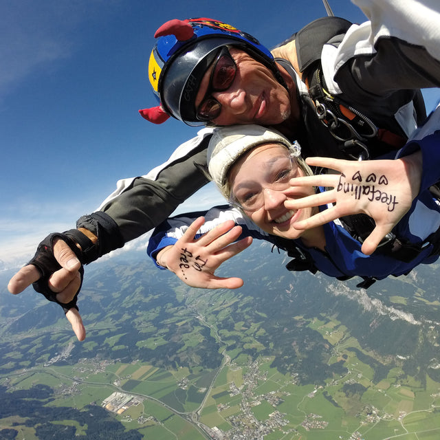 Tandemsprung (Flugzeug) mit Video und Foto