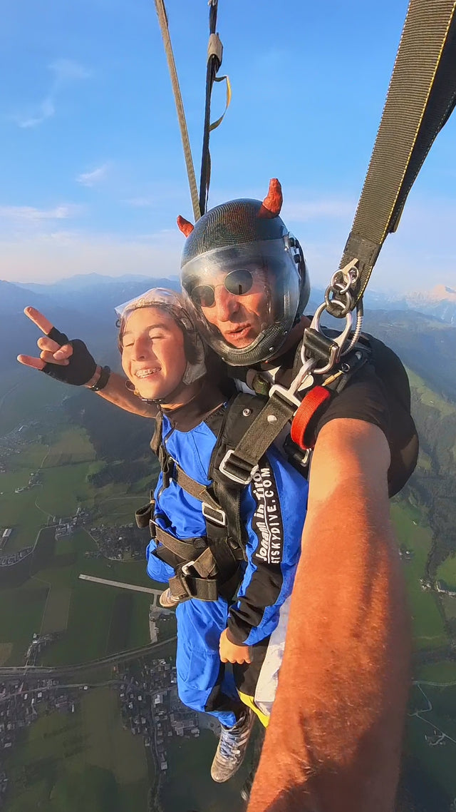 Tandemsprung (Flugzeug) mit Video und Foto