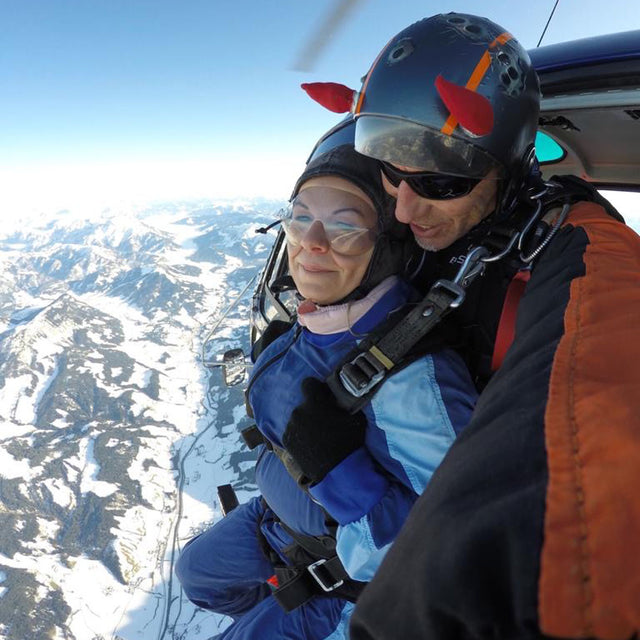 Tandemsprung (HELIKOPTER) mit Video und Fotos